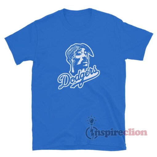 Dodgers Tupac Shakur T-Shirt