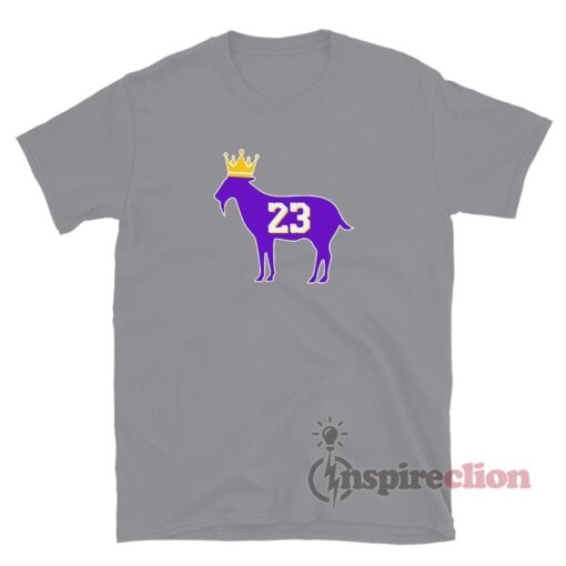 Goat James G.O.A.T. King Deluxe T-Shirt