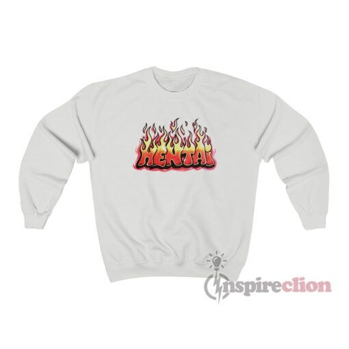Hentai Graffiti Flames Sweatshirt