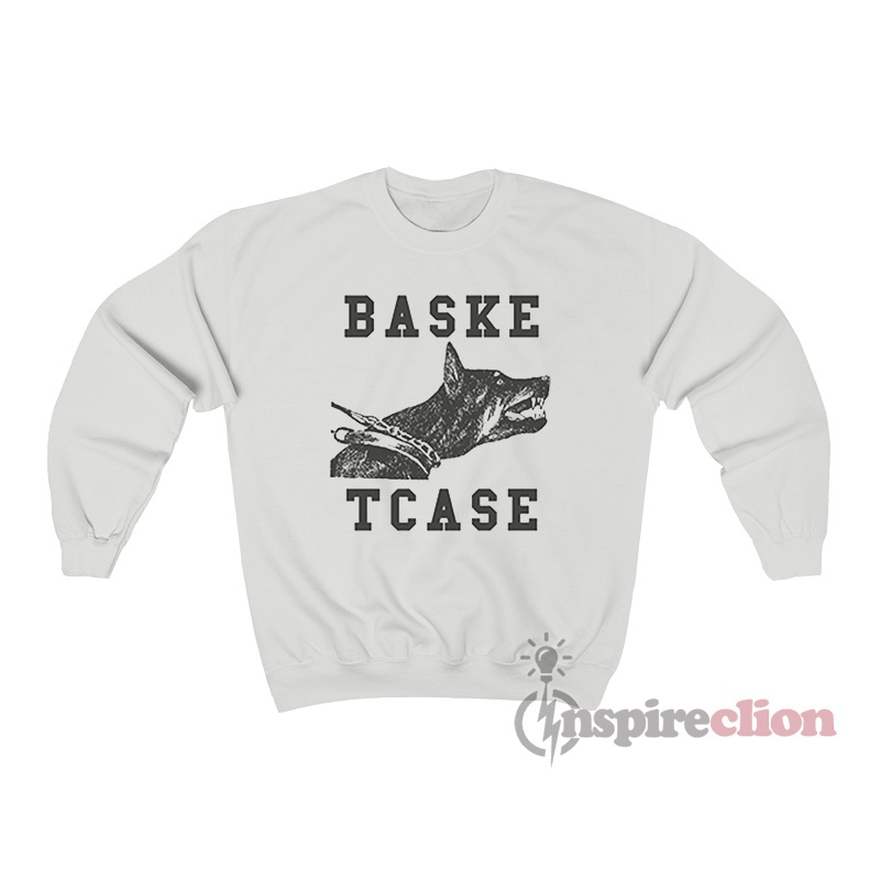 【BASKETCASE 】Raw College Knit Sweater asymmetric long-sleeve shirt - asymmetric long - sleeve