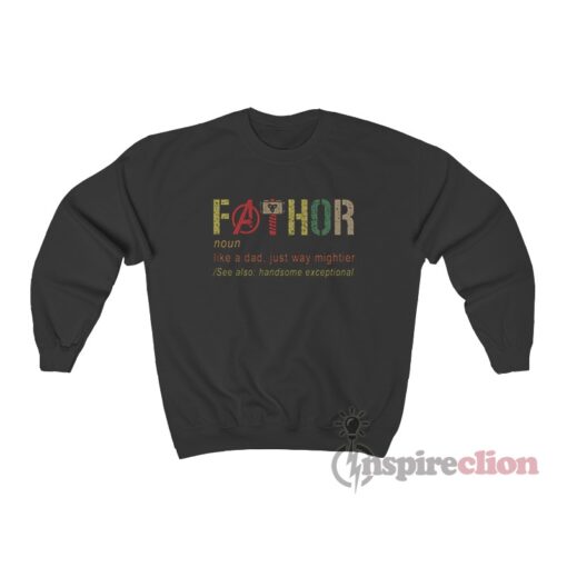 Avengers Fathor Definition Sweatshirt