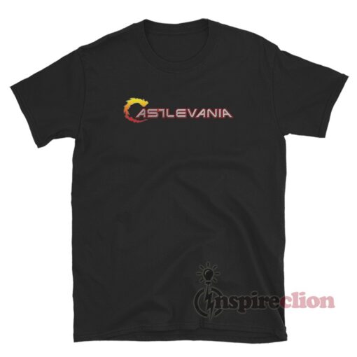 Contra Castlevania Logo T-Shirt