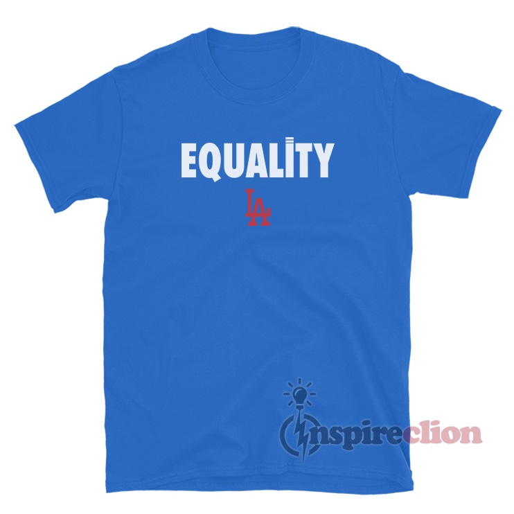 equality la dodgers shirt