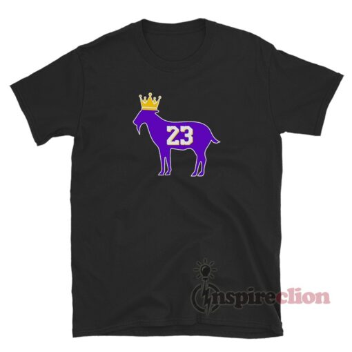 Goat James G.O.A.T. King Deluxe T-Shirt