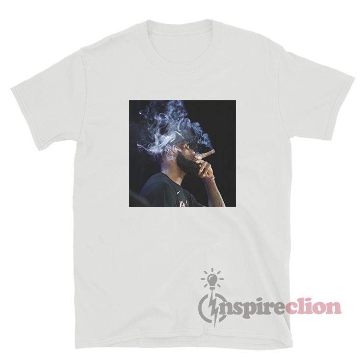 LeBron James Smoking Cigars T-Shirt 