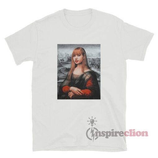 Lisa Blackpink Monalisa Parody T-Shirt