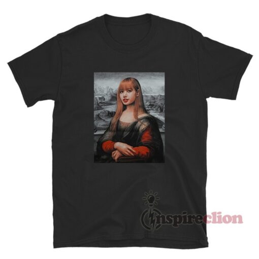 Lisa Blackpink Monalisa Parody T-Shirt
