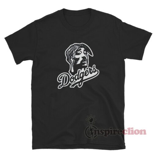 Dodgers Tupac Shakur T-Shirt
