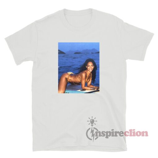 Photo Rihanna Bikini In Brazil T-Shirt