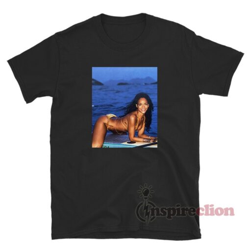Photo Rihanna Bikini In Brazil T-Shirt