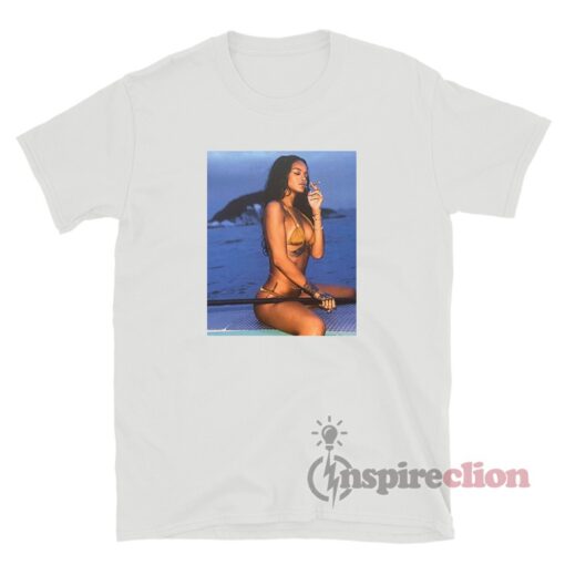 Photos Rihanna Bikini In Brazil T-Shirt