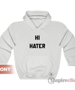 Hi Hater Bye Hater Hoodie