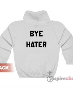 Hi Hater Bye Hater Hoodie