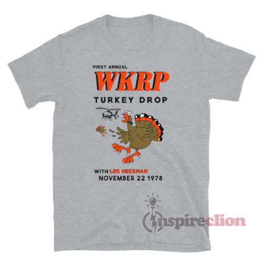 First Annual WKRP Turkey Drop T-Shirt