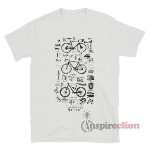 Cycologist Bike Maths T-Shirt