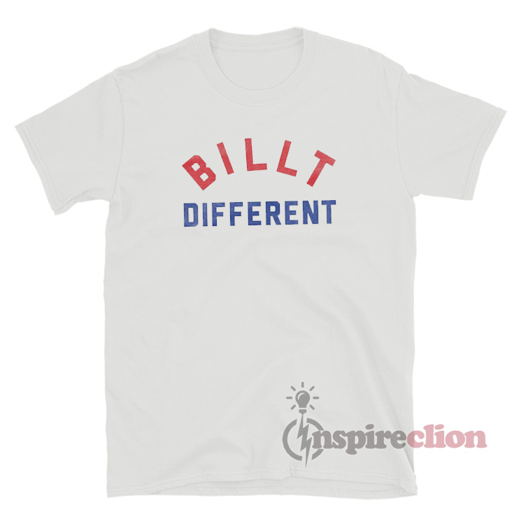 billt different t shirt