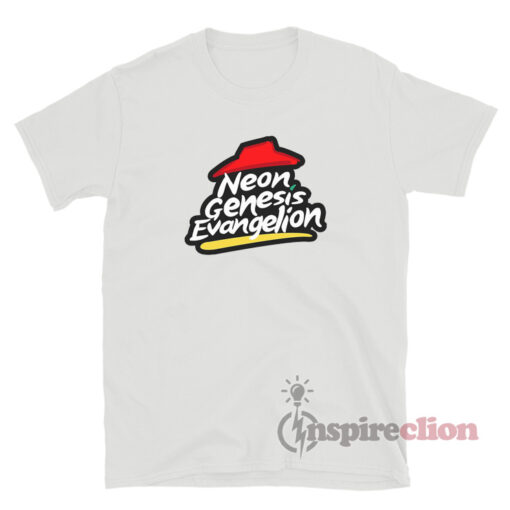 Neon Genesis Evangelion X Pizza Hut T-Shirt