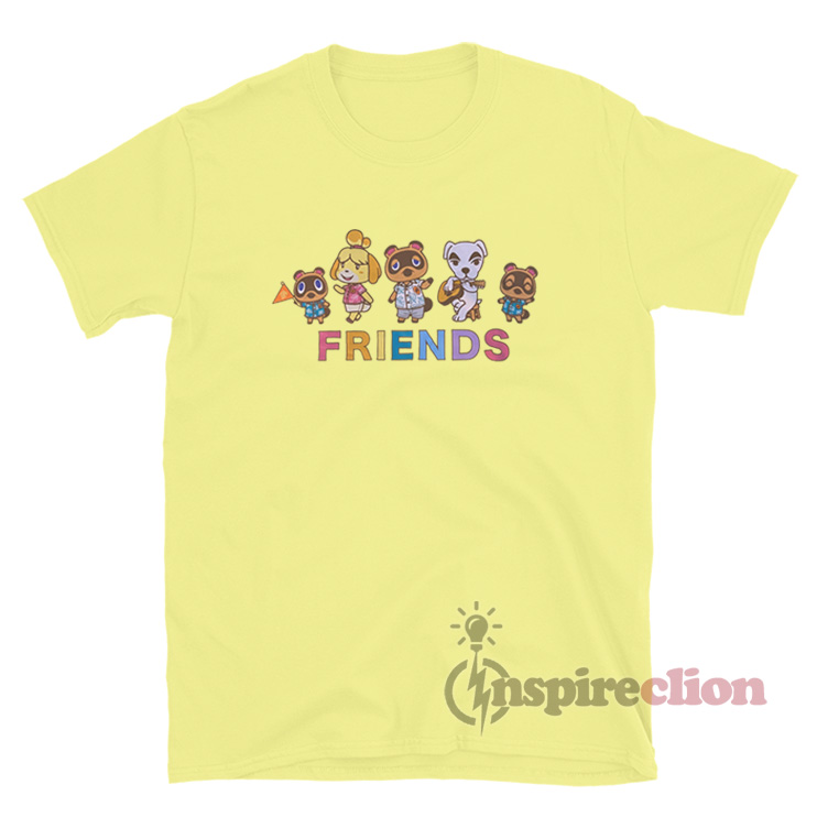 yellow animal crossing shirt