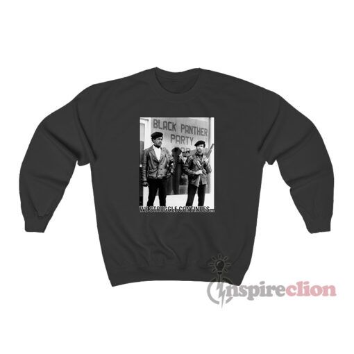 Black Panther Party For Self Defense Sweatshirt