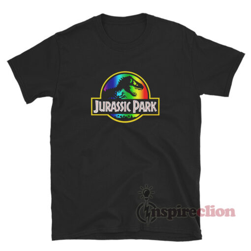 Jurassic Park Lgbt Pride T-Shirt