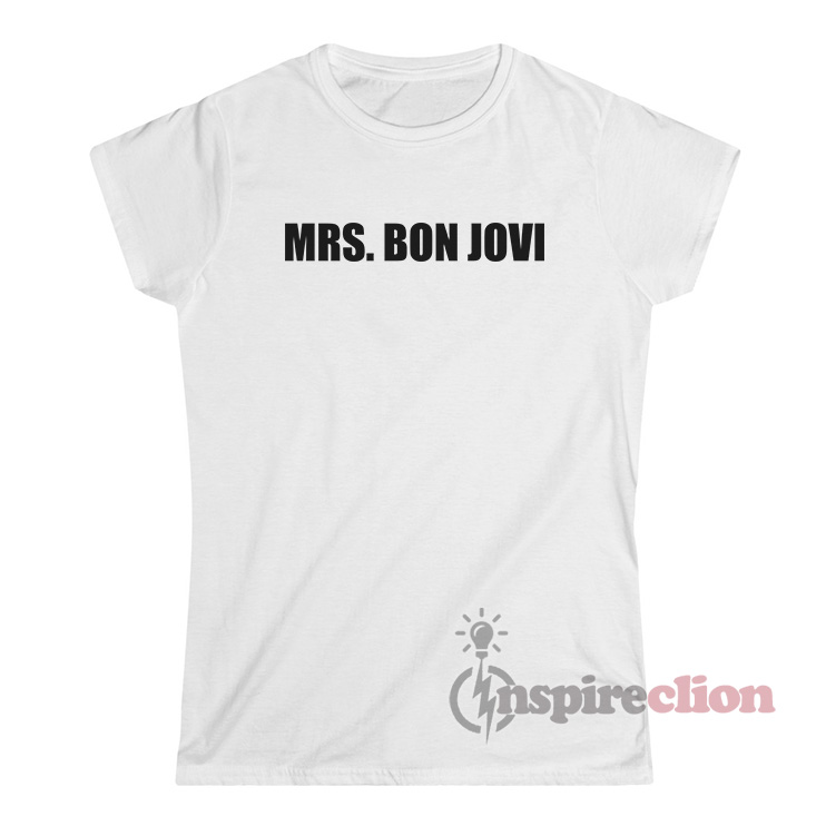 mrs bon jovi t shirt