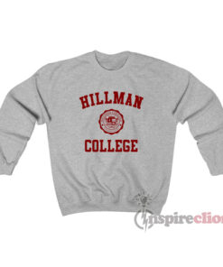hillman university sweatshirt