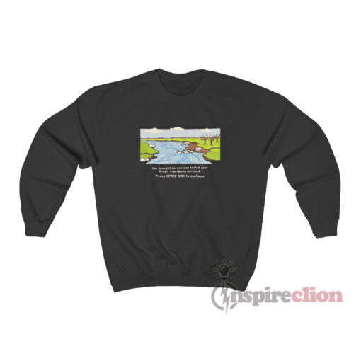 Harm Reduction Trail Game Sweatshirt