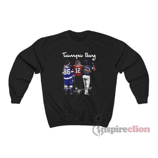 Arozarena Brady Kucherov Tampa Bay Champions Sweatshirt
