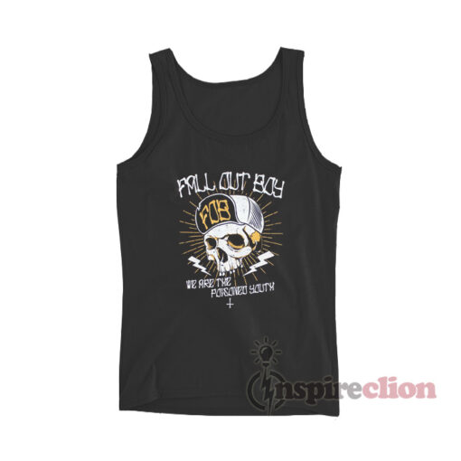 Fall Out Boy Poisoned Youth Skull Tank Top