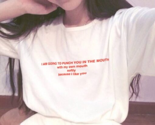 I Am Going To Punch You In The Mouth With My Own Mouth T-Shirt