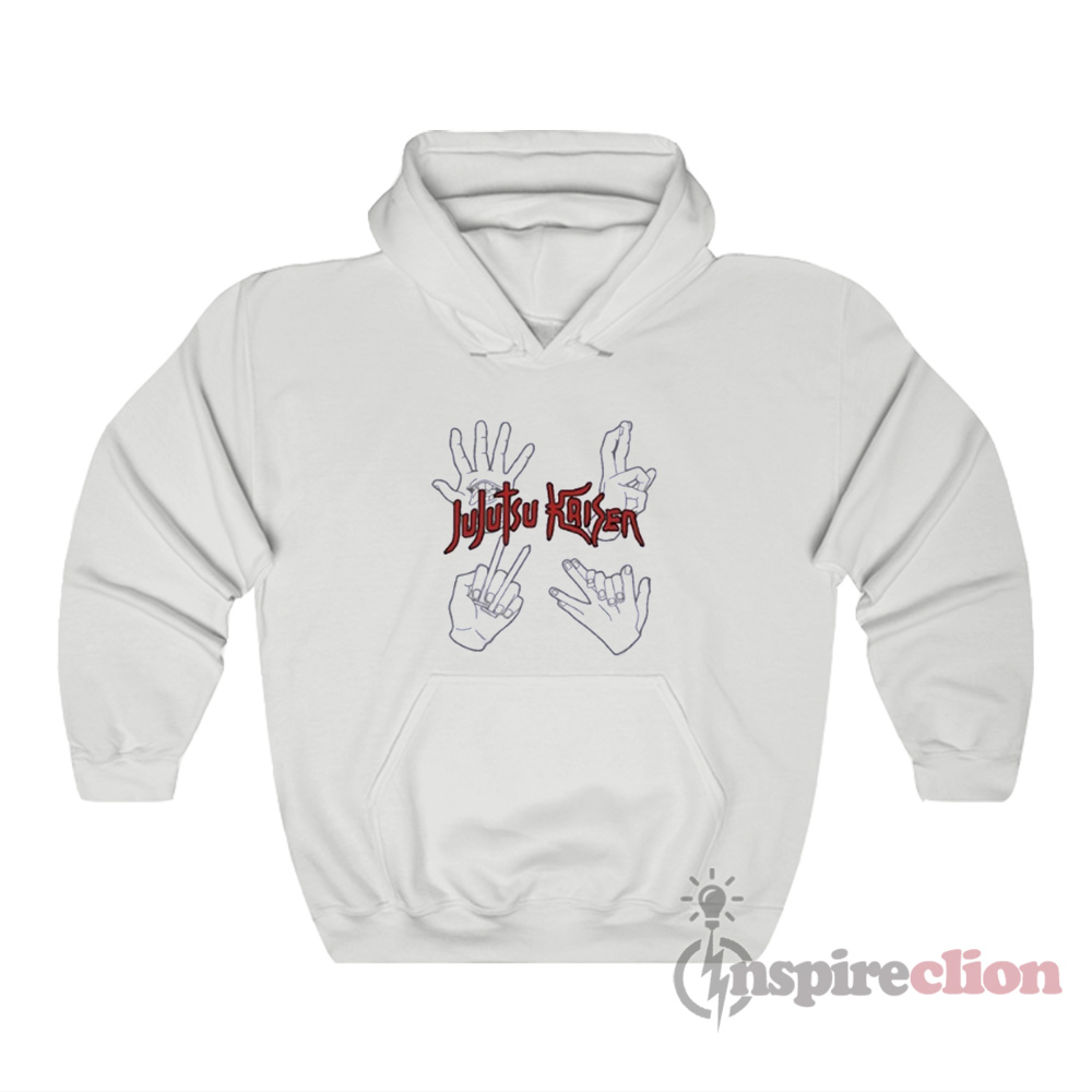 Anime Jujutsu Kaisen Hand Signs Hoodie Inspireclion