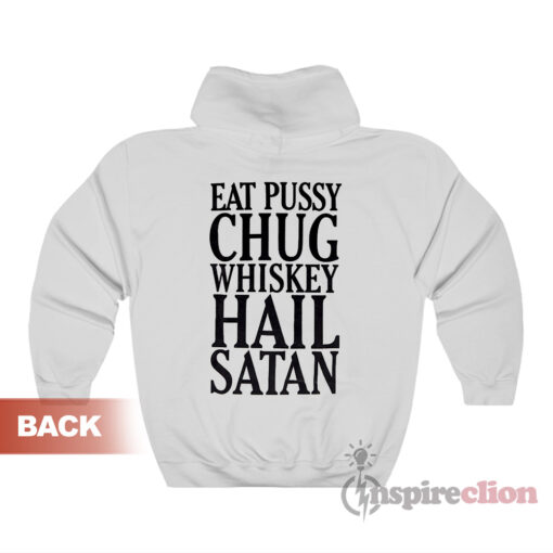 I Declare War Hail Satan Hoodie