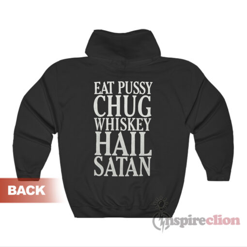 I Declare War Hail Satan Hoodie