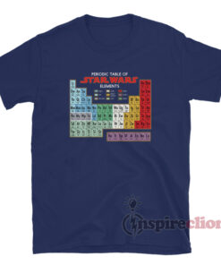 Star Wars Periodic Table Of Elements T-Shirt