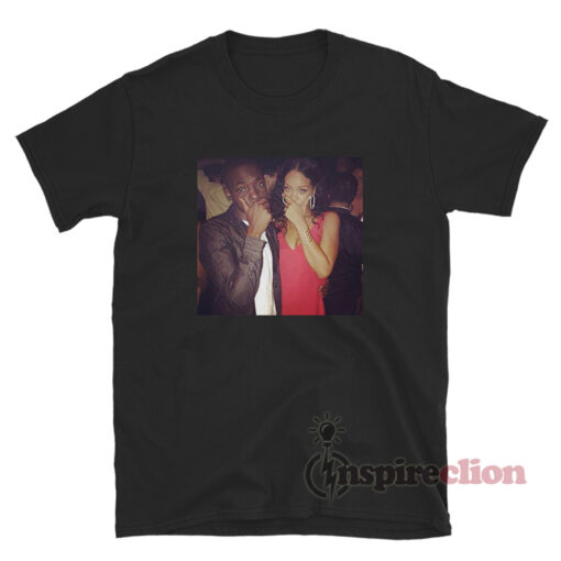 Bobby Shmurda And Rihanna Strike A Pose At NYFW Party T-Shirt