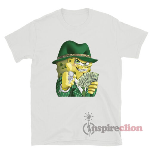 Gangster Spongebob Squarepants T-Shirt - Inspireclion.com