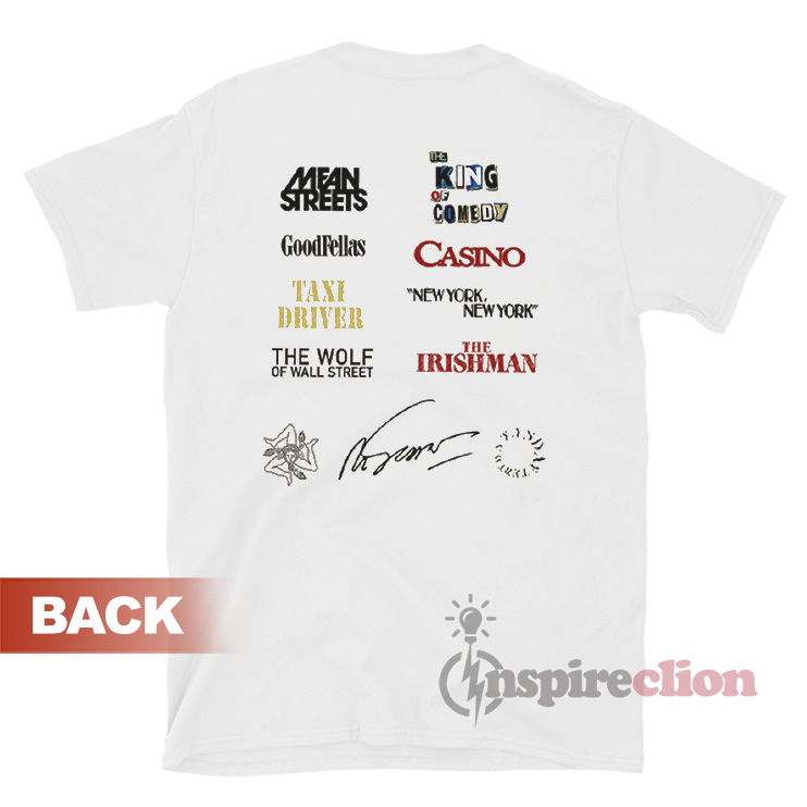 Get It Now Martin Scorsese T-Shirt - Inspireclion.com