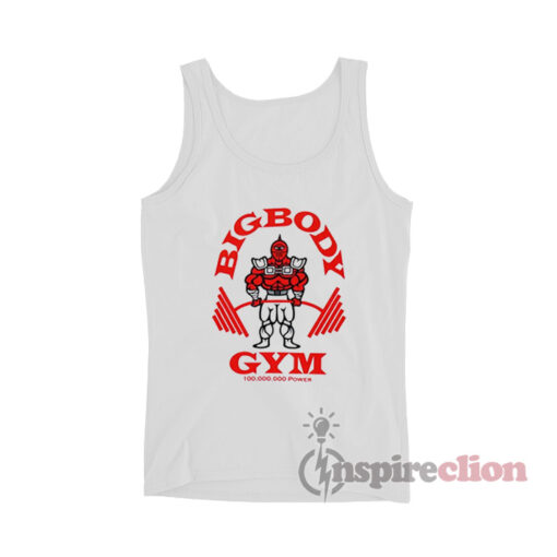Big Body Gym Barbell Tank Top