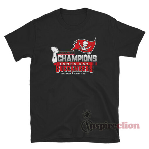 Tampa Bay Buccaneers Champions Super Bowl LV T-Shirt