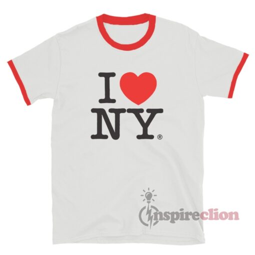 I Love New York Ringer T-Shirt