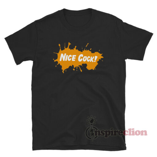 Nice Cock Nickelodeon Logo Meme T-Shirt