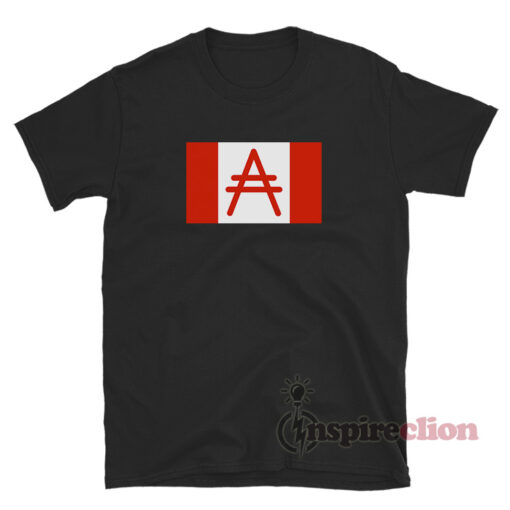 Cryptocurrency Cardano ADA Canada Flag T-Shirt