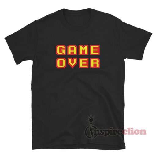 Game Over Logo Retro Game T-Shirt