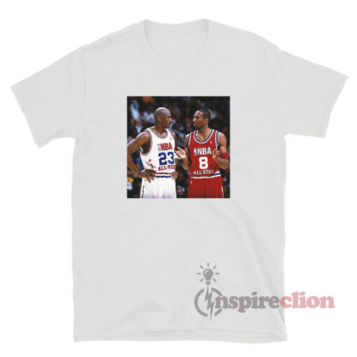 Michael Jordan And Kobe Bryant Best All-Star Pictures T-Shirt
