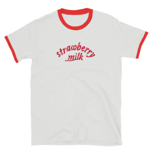 Strawberry Milk Ringer T-Shirt