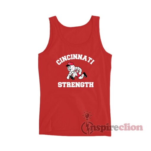 Cincinnati Reds Strength Tank Top