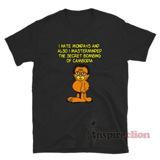 Garfissinger Garfield I Hate Mondays T-Shirt
