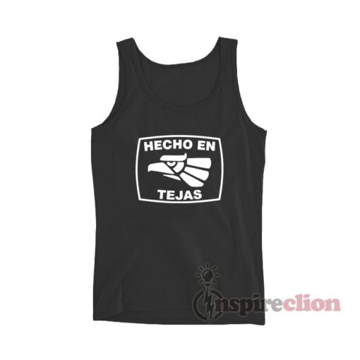 Hecho En Tejas Logo Tank Top