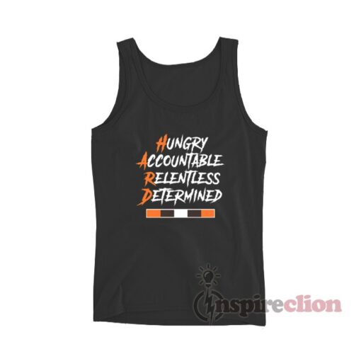 Hungry Accountable Relentless Determined Tank Top