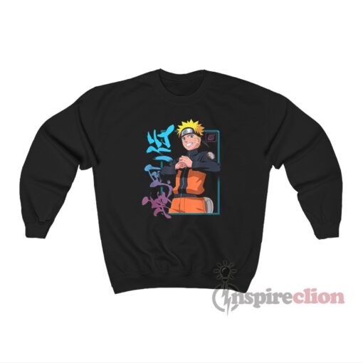 Naruto Shippuden Naruto Kanji Frame Sweatshirt